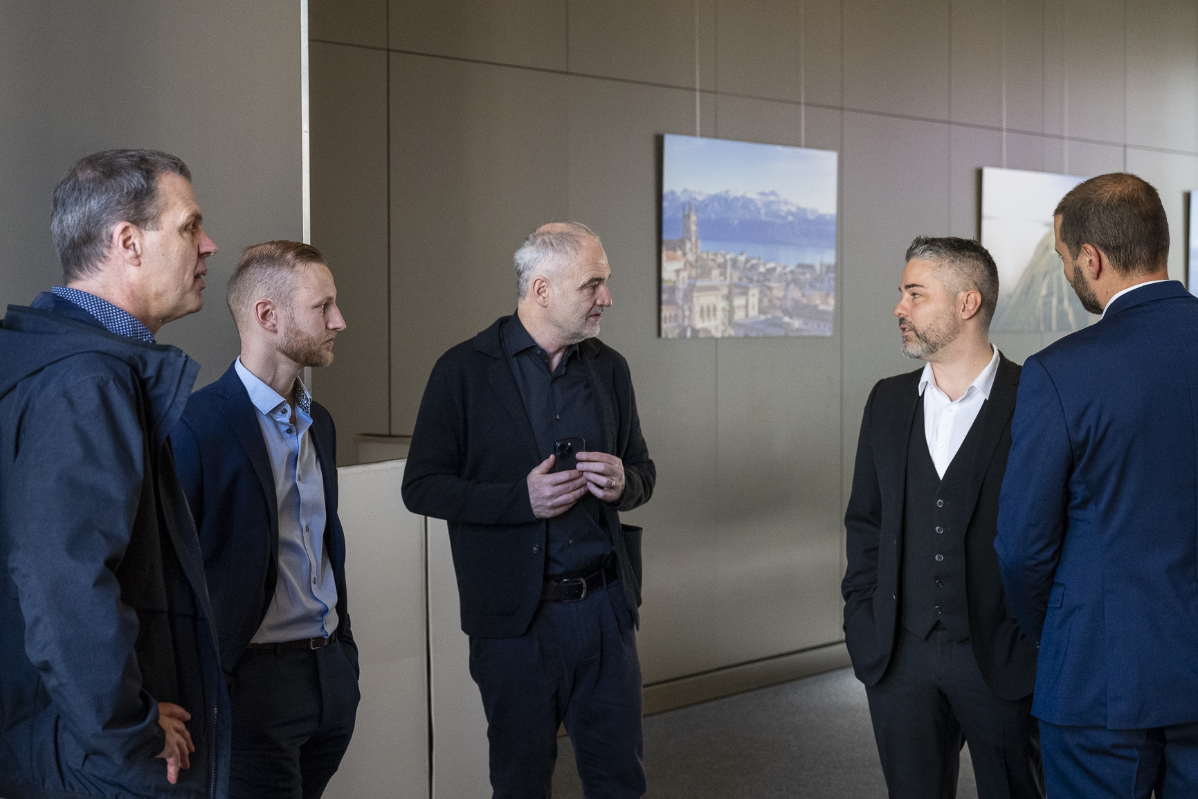 Tirage au sort du championnat suisse de football des polices, qui aura lieu les 3 et 4 jiun 2026. Musée Olympique, Lausanne, le 27 février 2026.